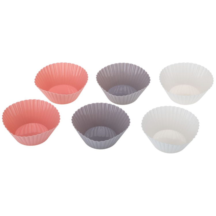 Foremki silikonowe PRACTICO 6 sztuk